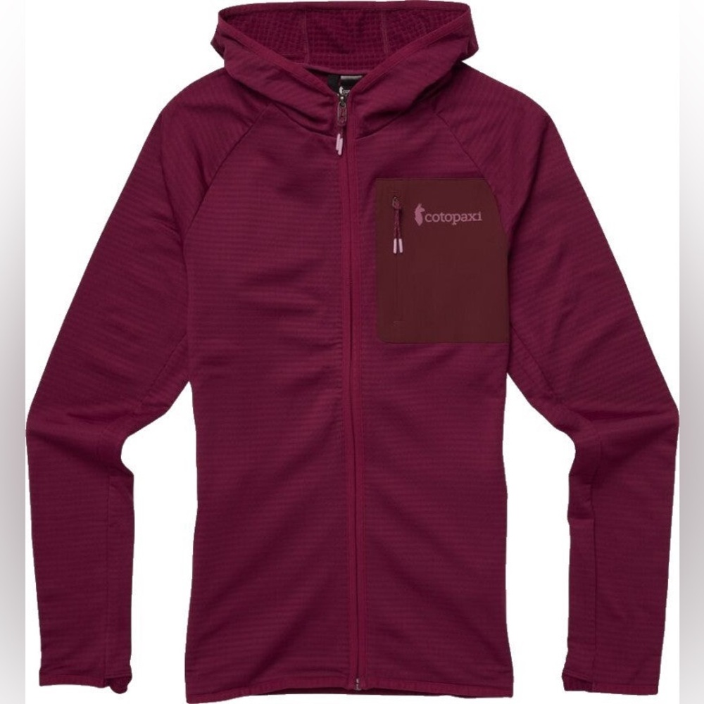 Cotopaxi Women's Otero Fleece Full Zip Hooded Jacket Small Jam New